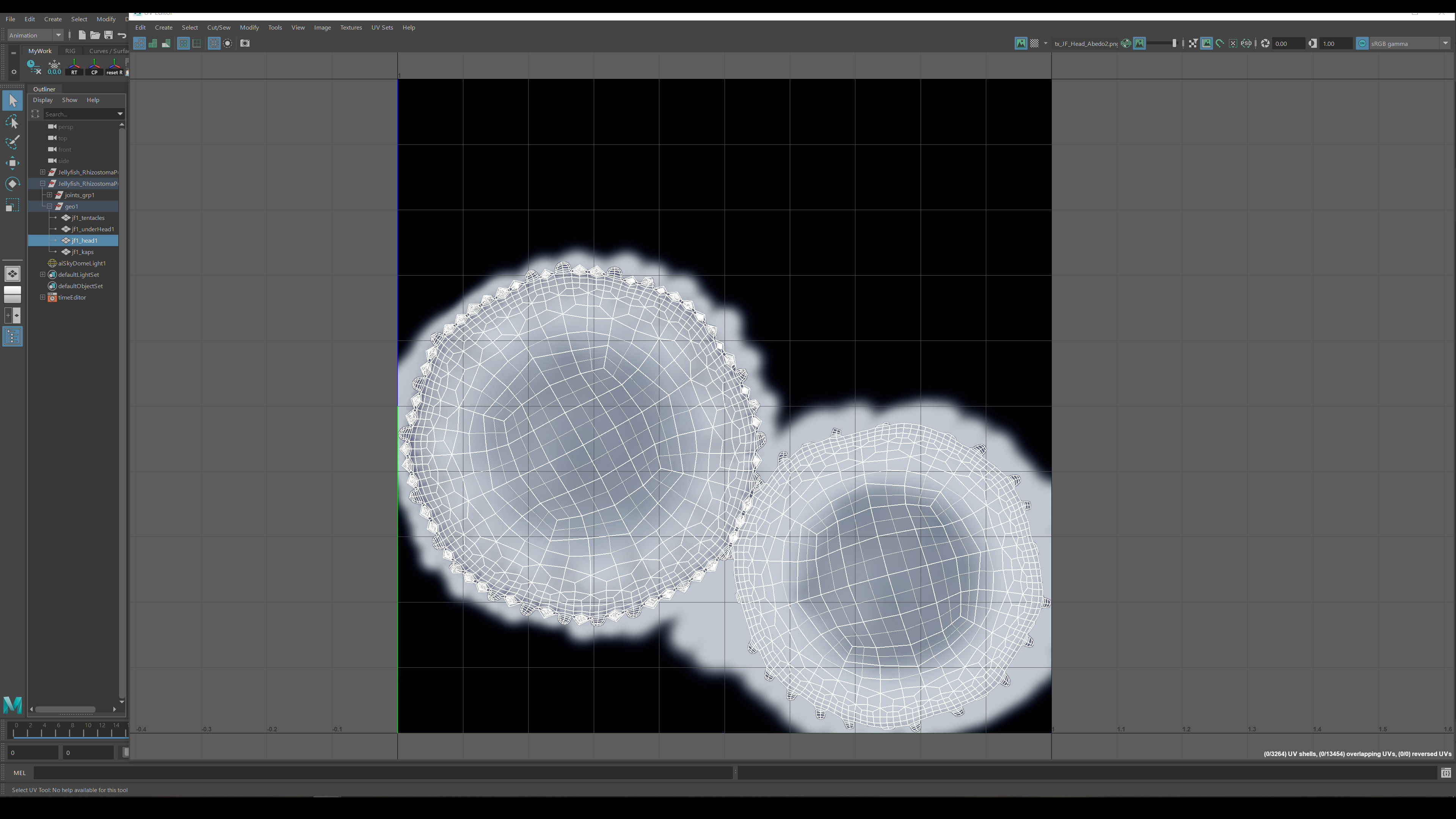 Jellyfish Pack 5 Low-poly 3D model_25