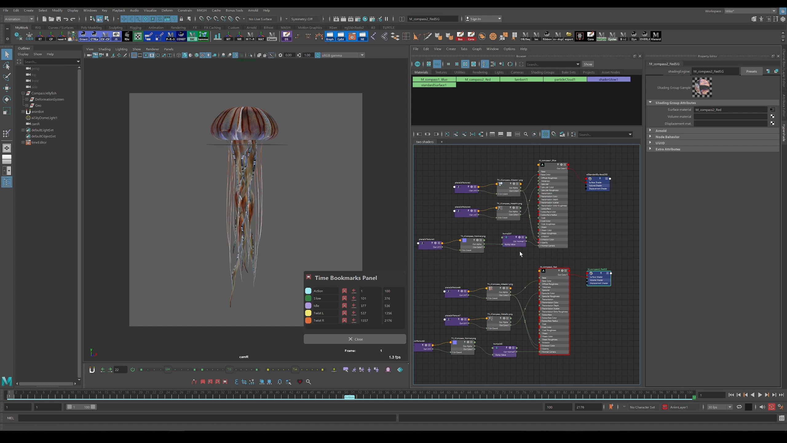 Jellyfish Pack 5 Low-poly 3D model_14