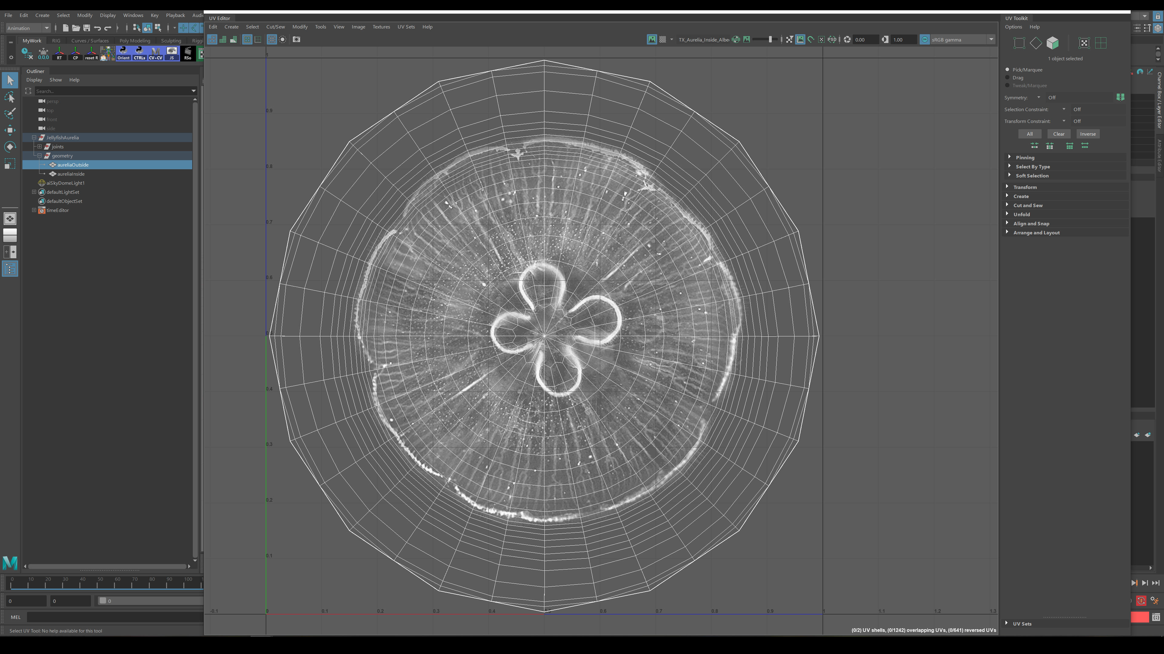 Jellyfish Pack 5 Low-poly 3D model_18
