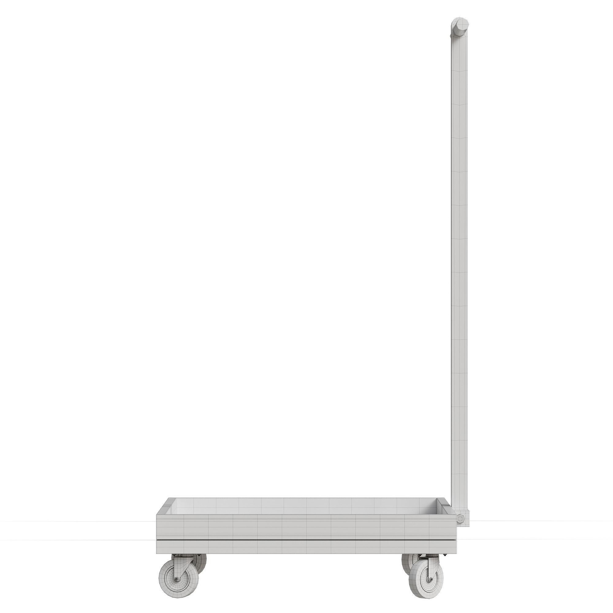 Hand Truck 3D Model Low-poly 3D model_13