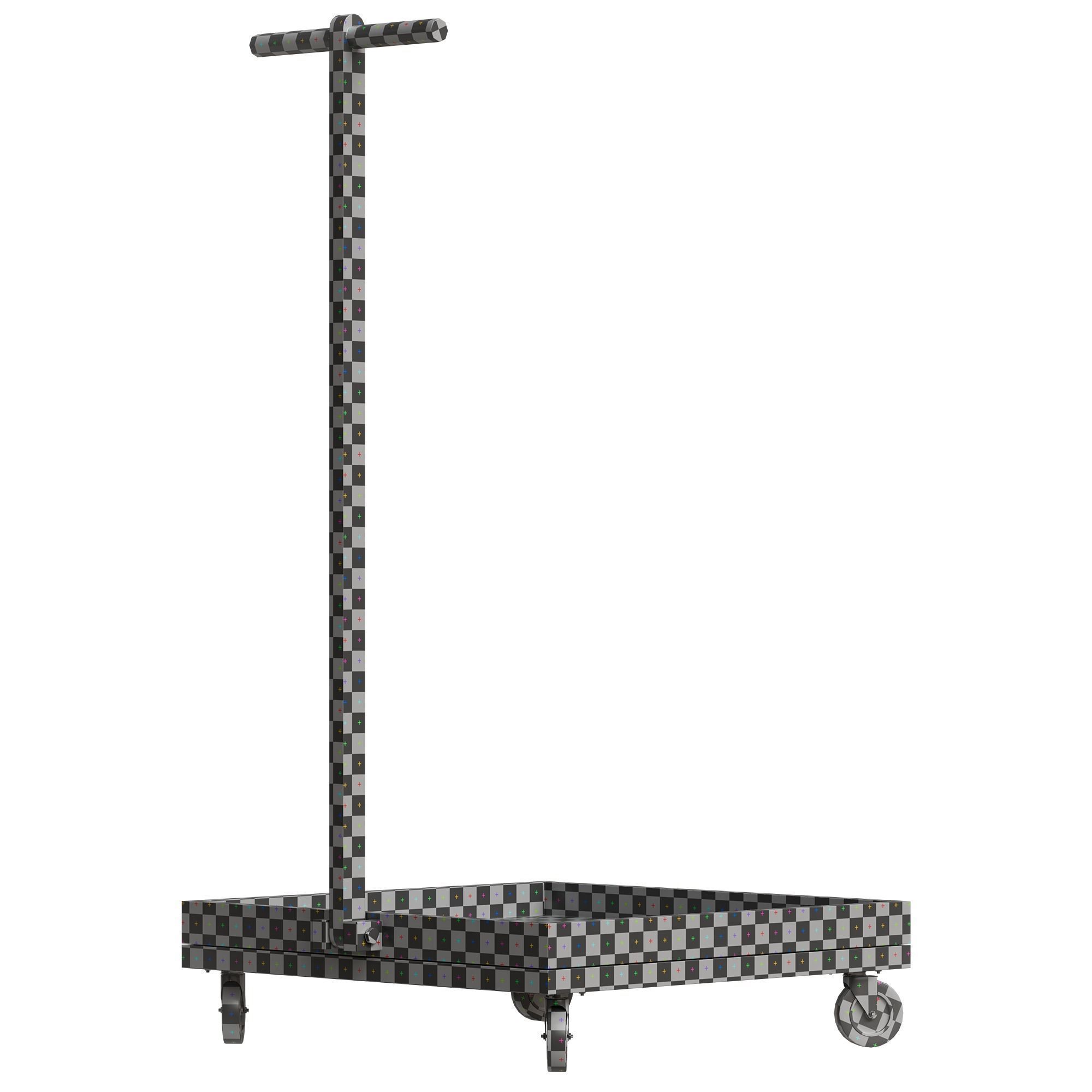 Hand Truck 3D Model Low-poly 3D model_15