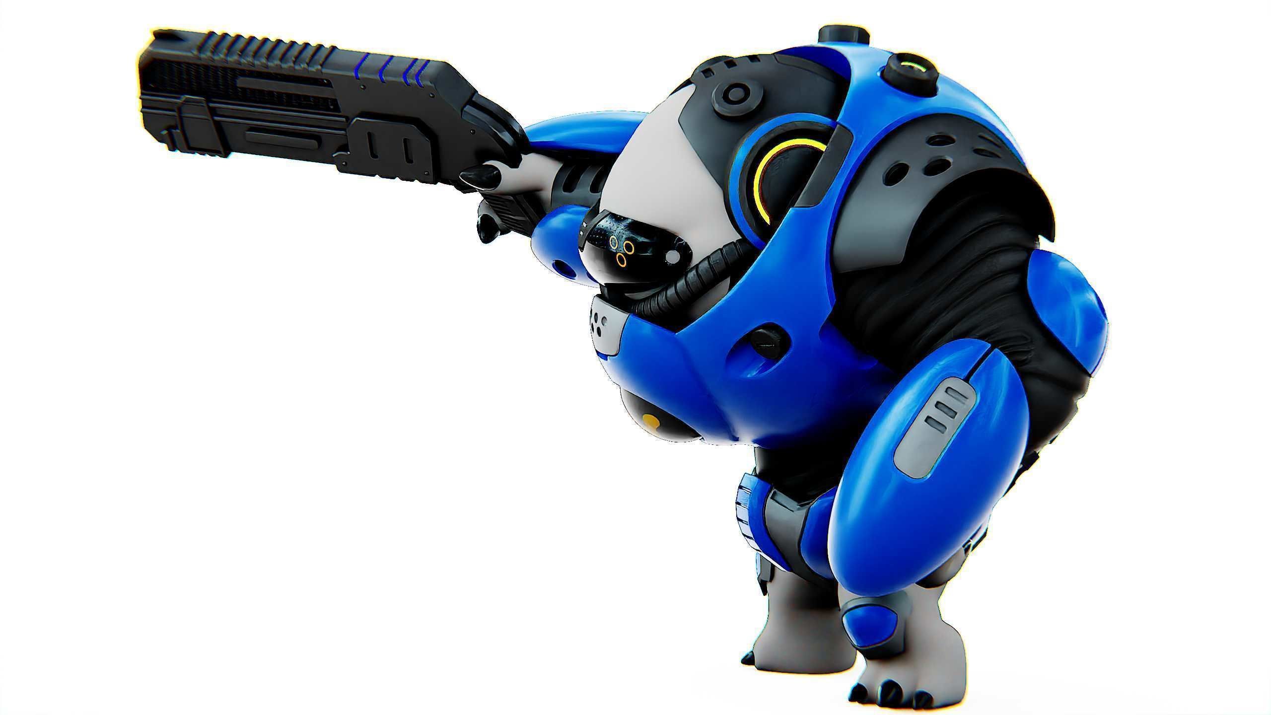 ALIEN TROOPER 10-V Rigged for Unreal Engine - Unity - MIXAMO 3D model_18