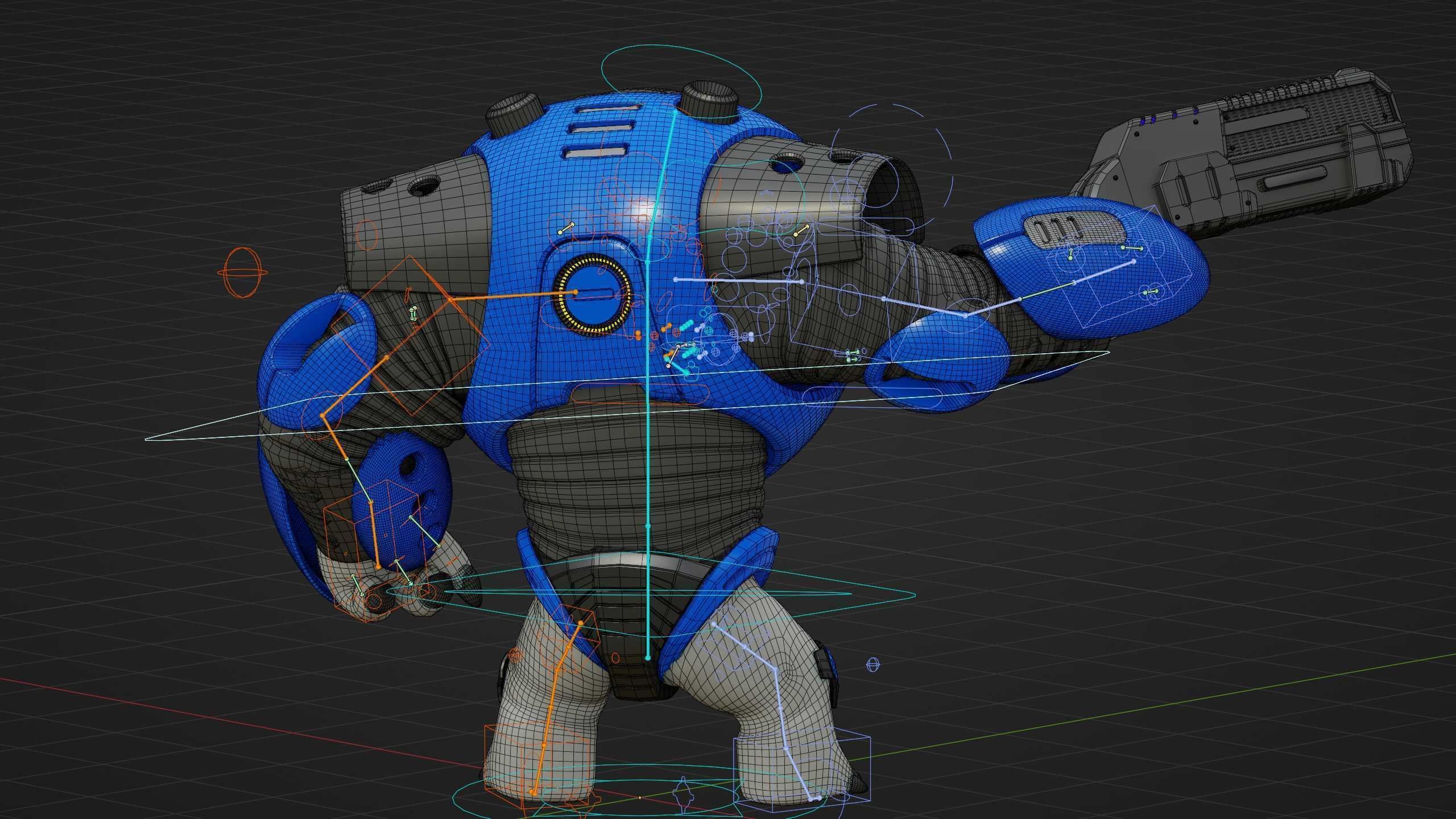 ALIEN TROOPER 10-V Rigged for Unreal Engine - Unity - MIXAMO 3D model_38