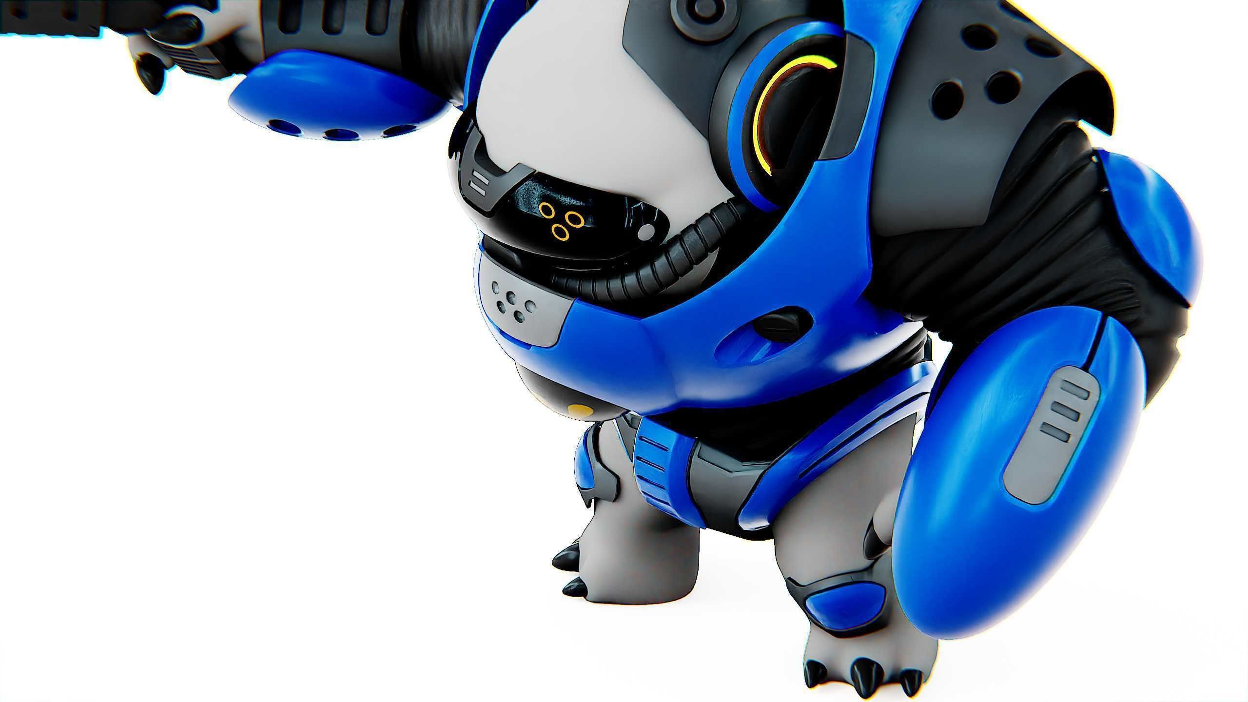 ALIEN TROOPER 10-V Rigged for Unreal Engine - Unity - MIXAMO 3D model_26