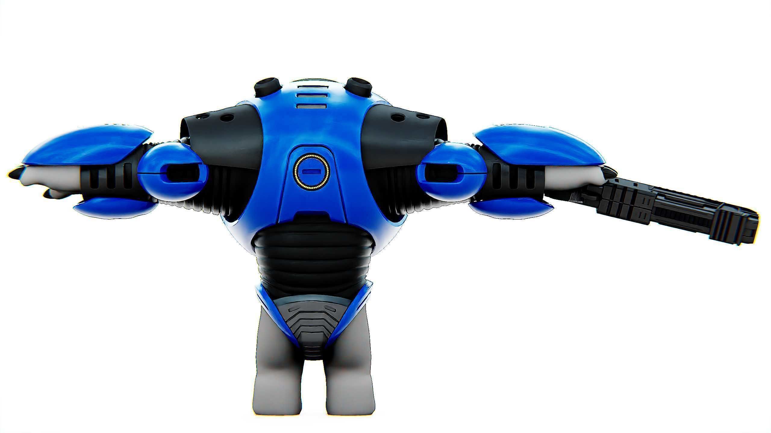 ALIEN TROOPER 10-V Rigged for Unreal Engine - Unity - MIXAMO 3D model_31