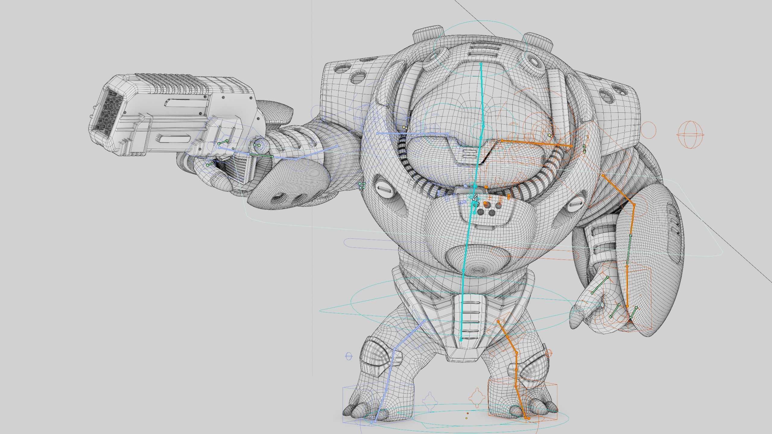 ALIEN TROOPER 10-V Rigged for Unreal Engine - Unity - MIXAMO 3D model_40