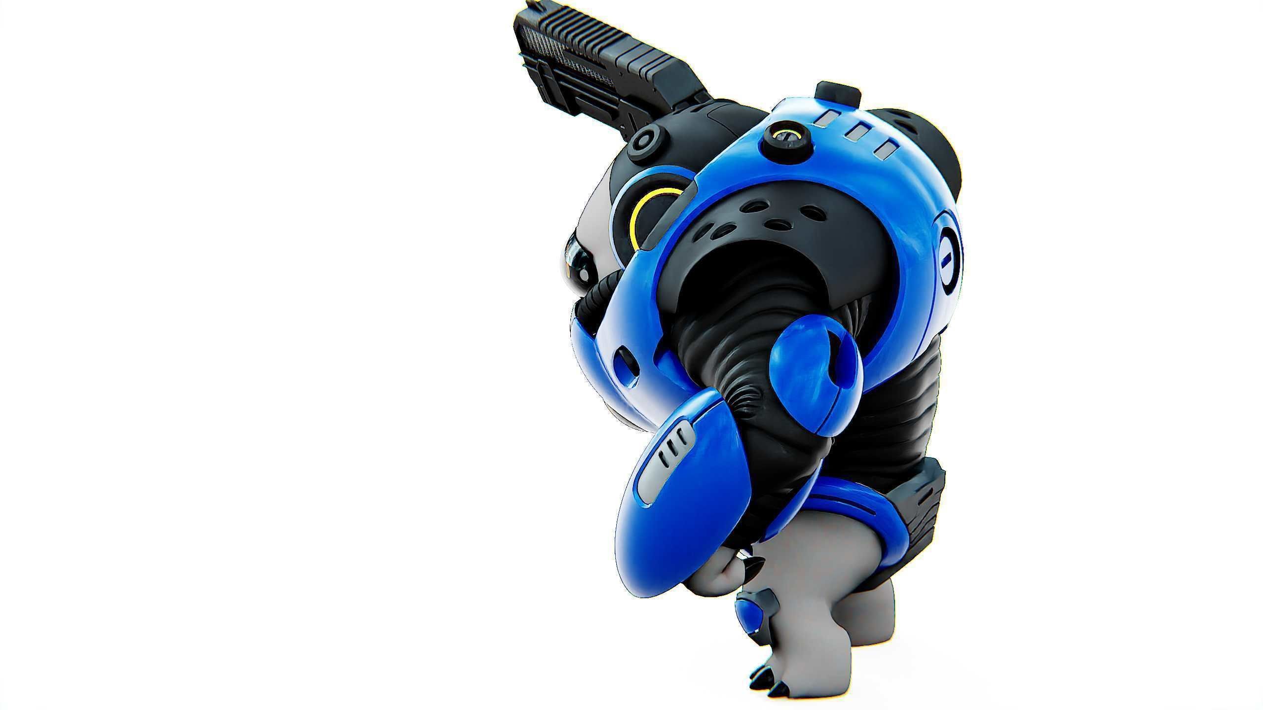 ALIEN TROOPER 10-V Rigged for Unreal Engine - Unity - MIXAMO 3D model_16