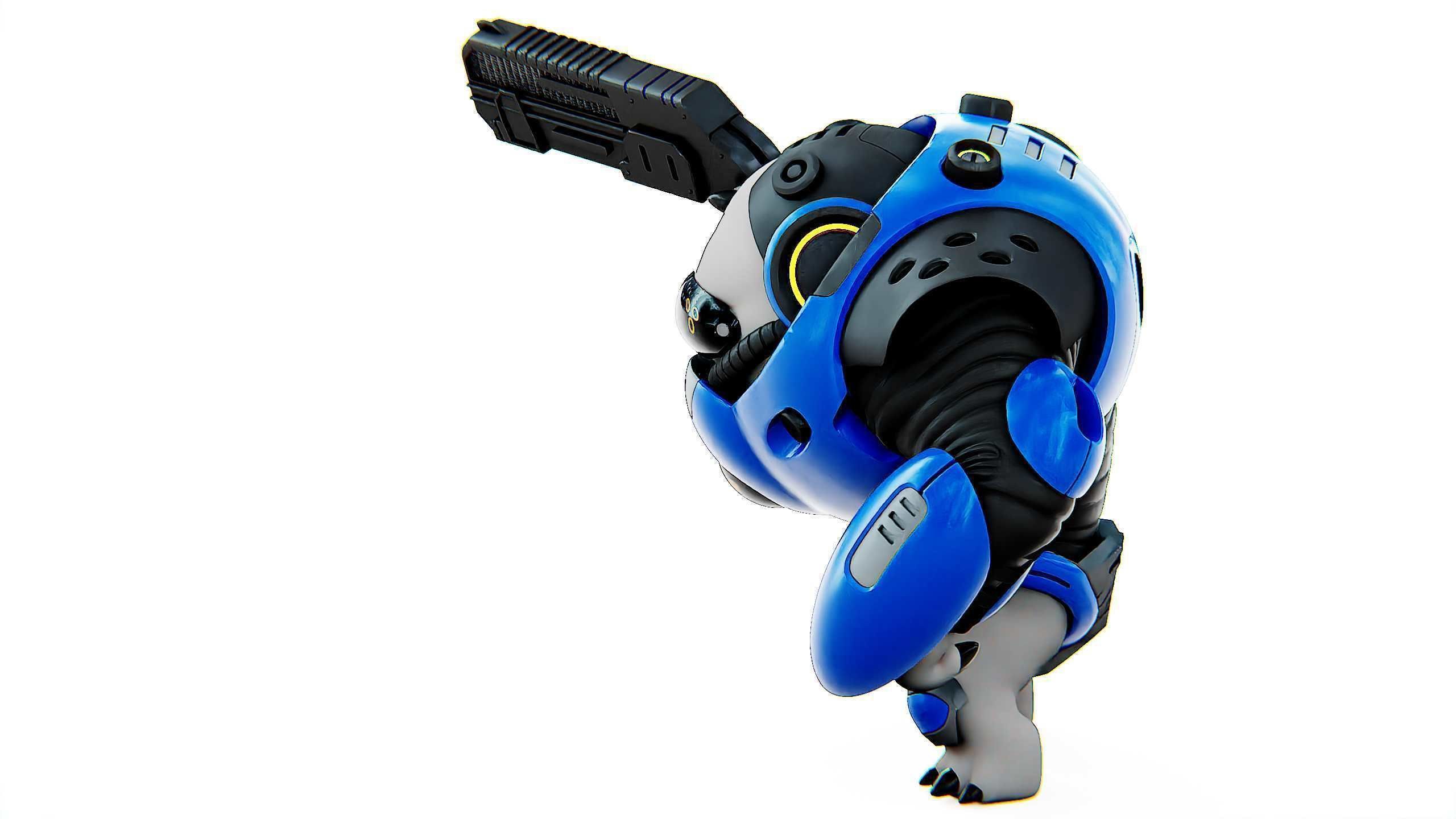 ALIEN TROOPER 10-V Rigged for Unreal Engine - Unity - MIXAMO 3D model_17