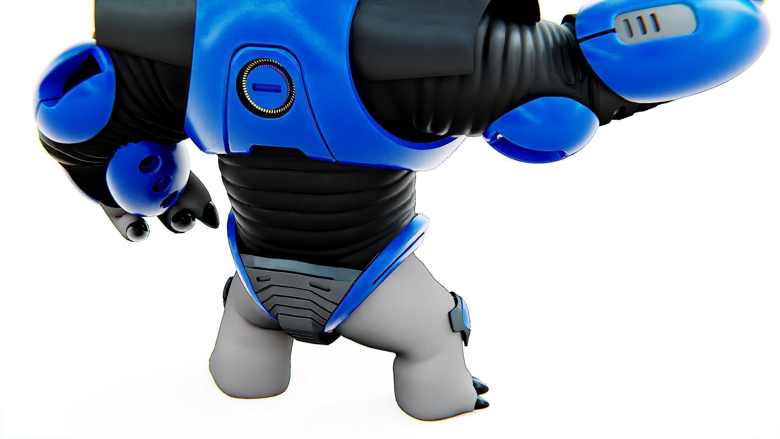 ALIEN TROOPER 10-V Rigged for Unreal Engine - Unity - MIXAMO 3D model_25