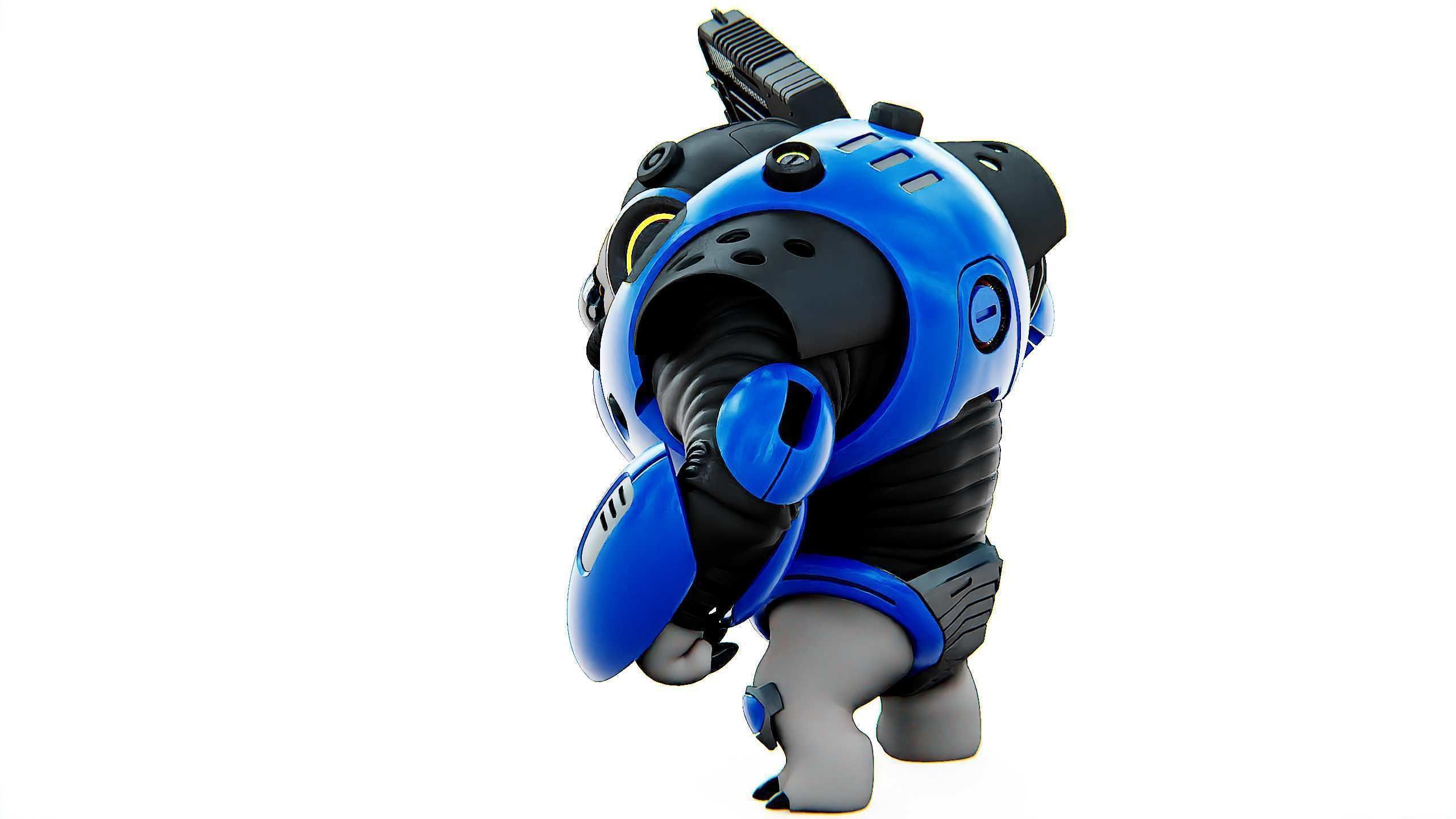 ALIEN TROOPER 10-V Rigged for Unreal Engine - Unity - MIXAMO 3D model_15