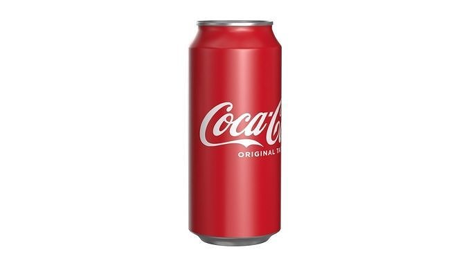 Coca Cola Drink Can 473ml 26 Low-poly 3D model 2