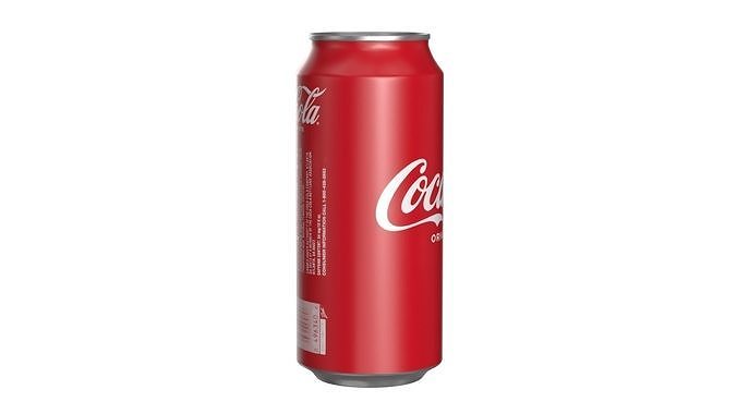 Coca Cola Drink Can 473ml 26 Low-poly 3D model 3