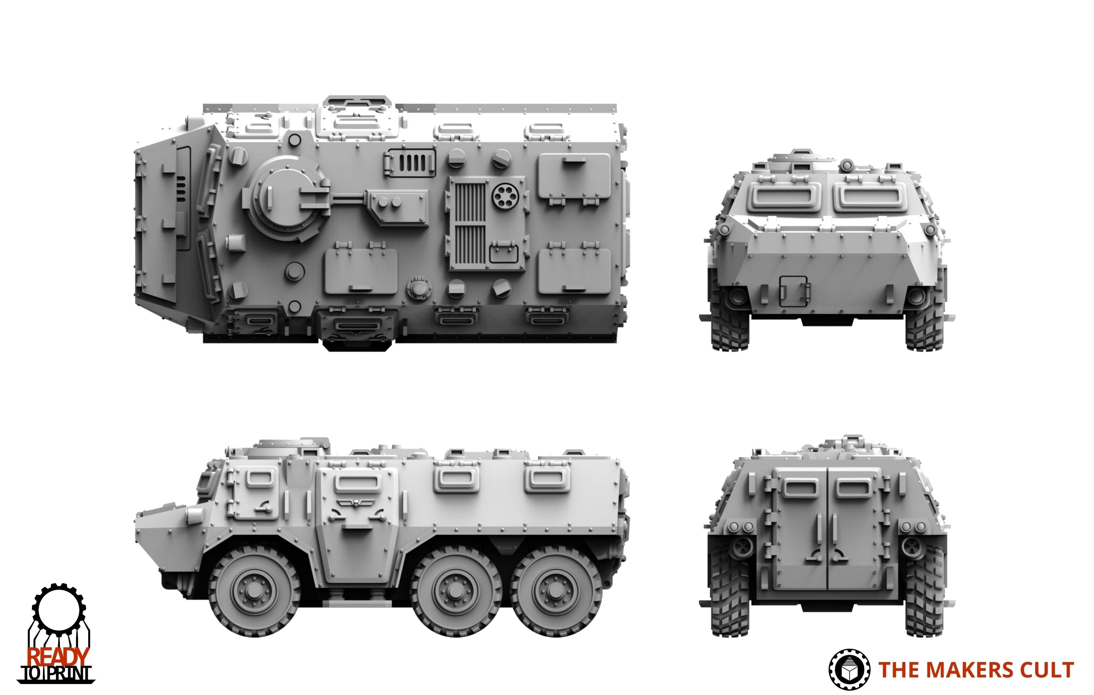 Universal Guard - APC 3D print model_2