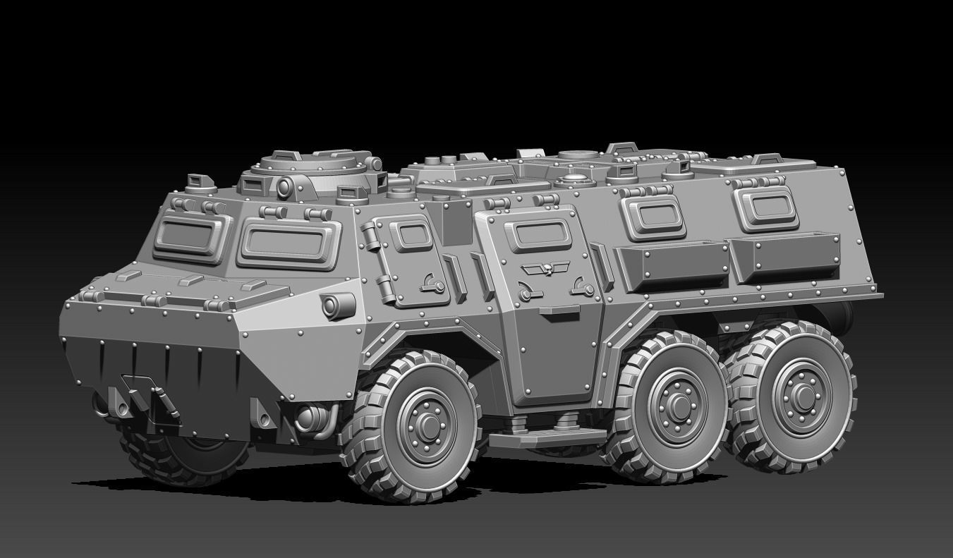 Universal Guard - APC 3D print model_12