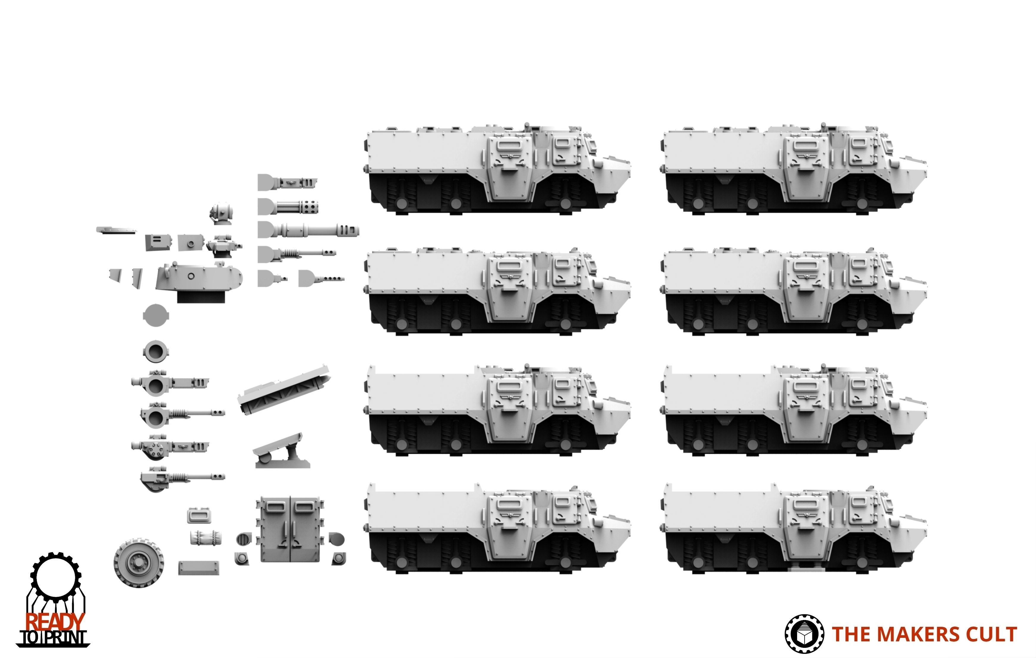 Universal Guard - APC 3D print model_10