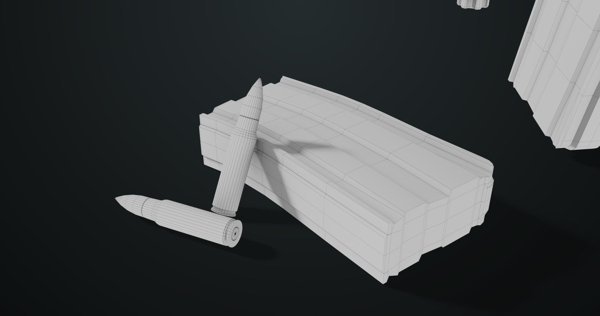 Machine Gun 09 Black All PBR Unity UE Textures Low-poly 3D model_51