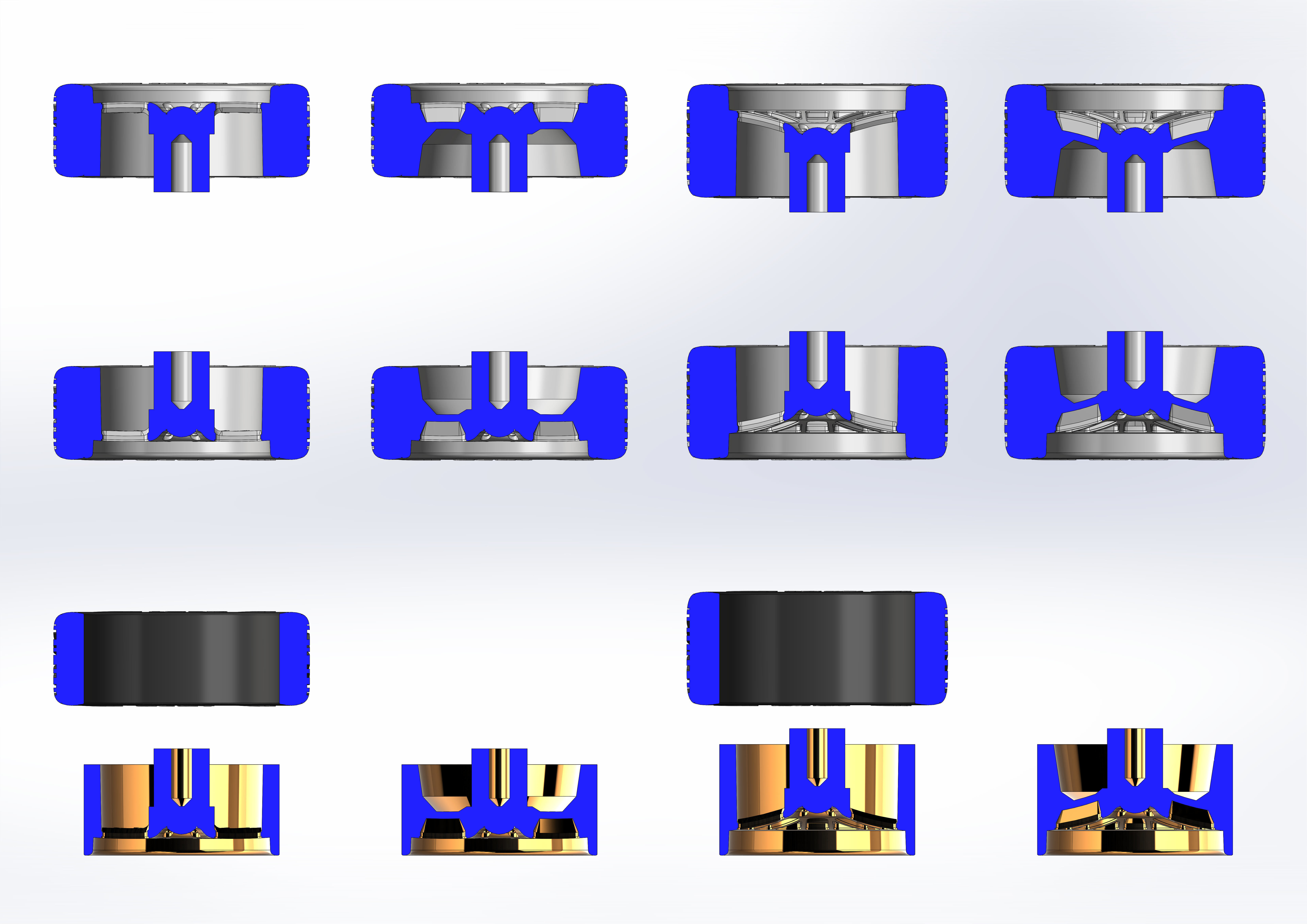 Custom wheels Boze Vortex for your scale model 3D print model_10