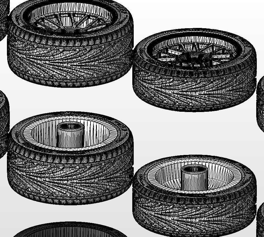 Custom wheels Boze Vortex for your scale model 3D print model_21