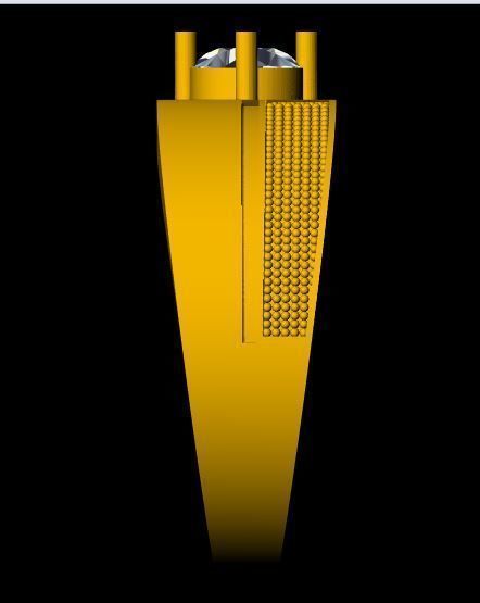 Men Solitaire Ring 3dm file 3D print model_7