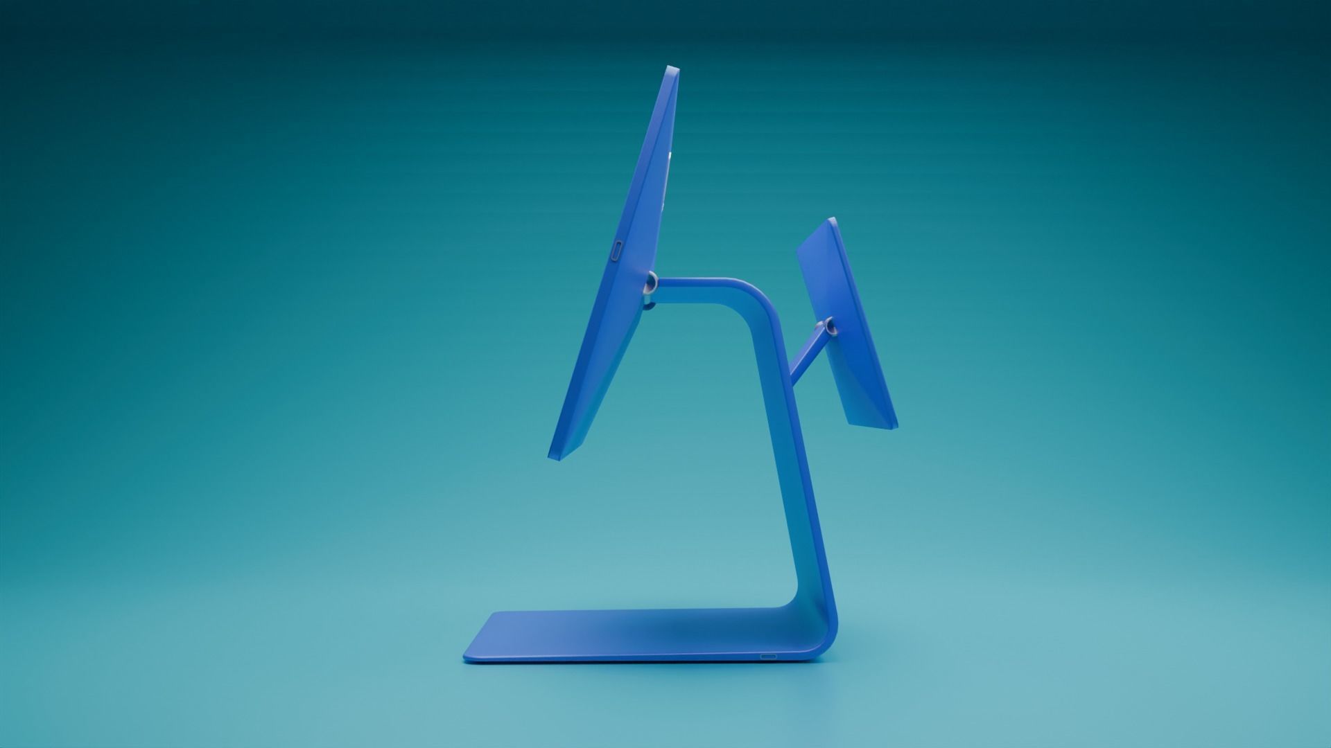 Modern POS Machine  3D model_6