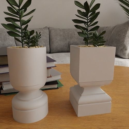 DECORATIVE VASE - POT - PLANTER - CANDY DISH - CUP - URN 015 3D print model