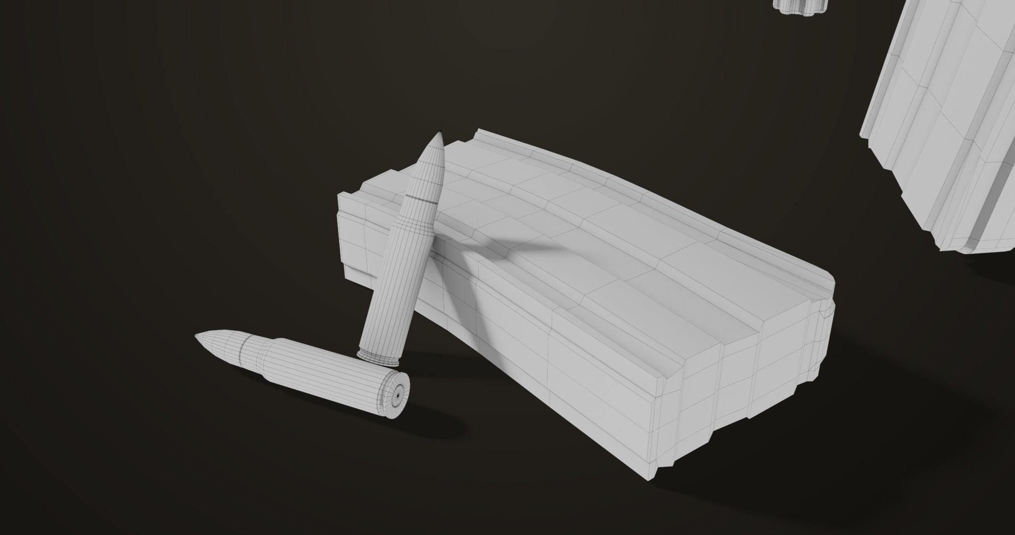 Machine Gun09 Brown All PBR unity UE Textures Low-poly 3D model_51