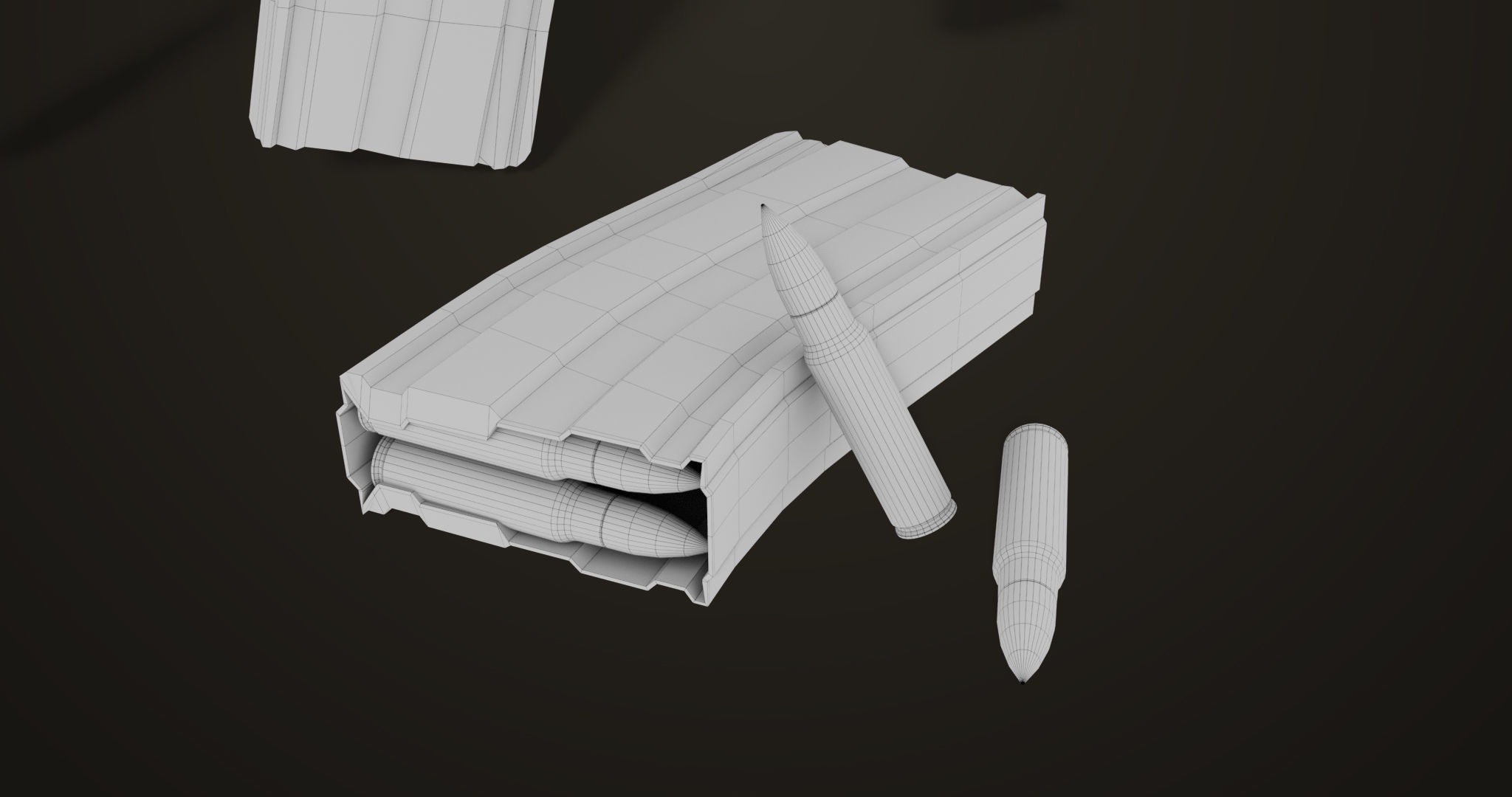 Machine Gun09 Brown All PBR unity UE Textures Low-poly 3D model_50