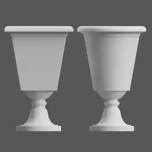 DECORATIVE VASE - POT - PLANTER - CANDY DISH - CUP - URN 014