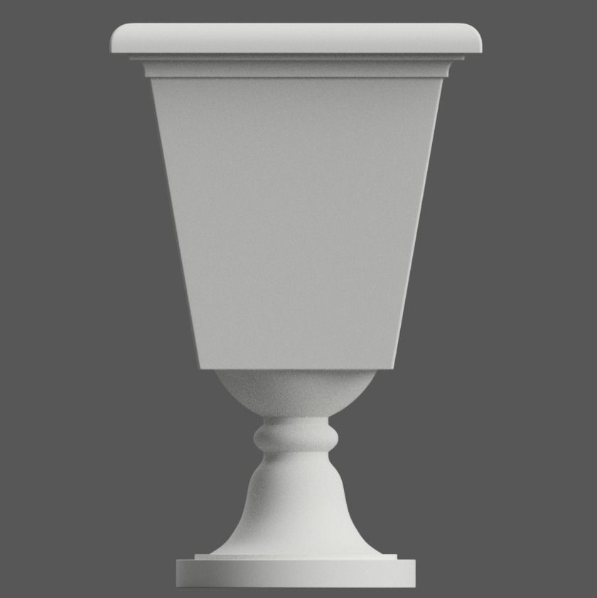 DECORATIVE VASE - POT - PLANTER - CANDY DISH - CUP - URN 014 3D print model_1