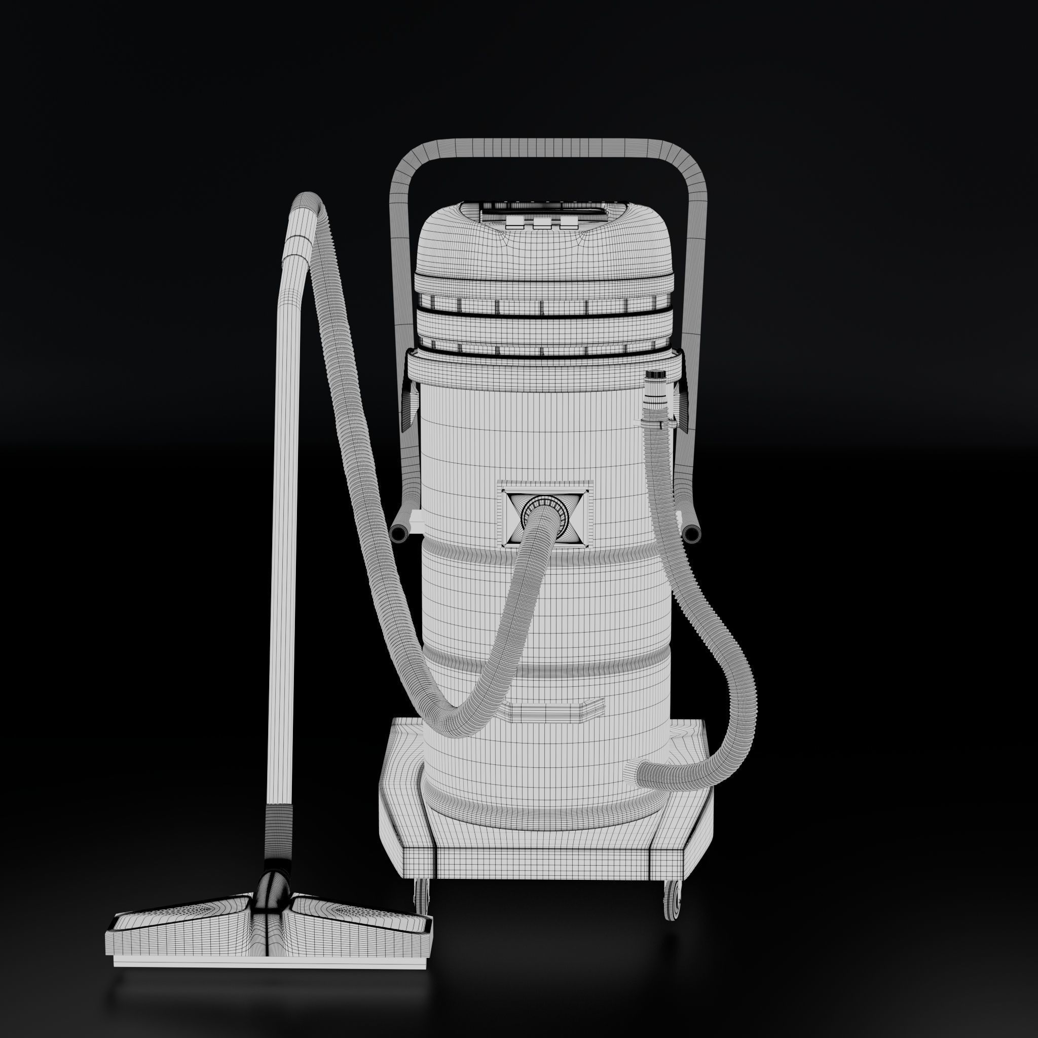 vacuum cleaner Free 3D model_4