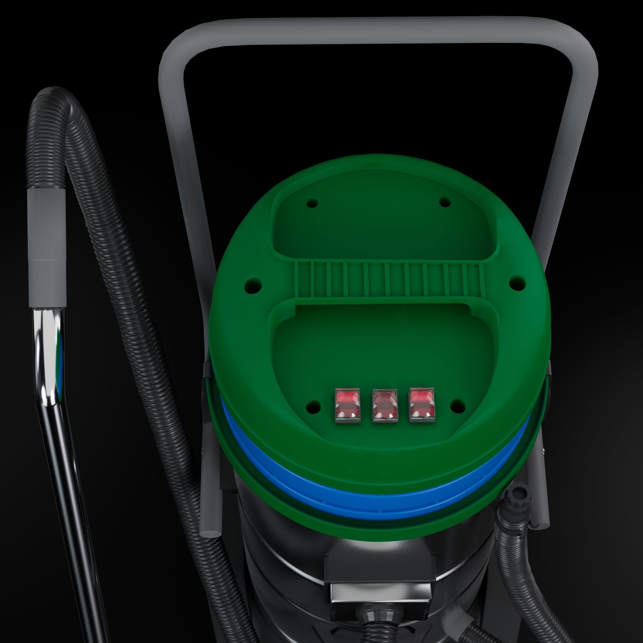 vacuum cleaner Free 3D model_3