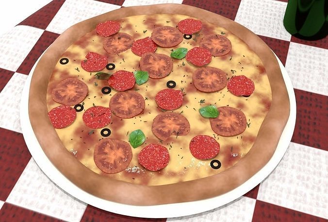 Pizza 3D model
