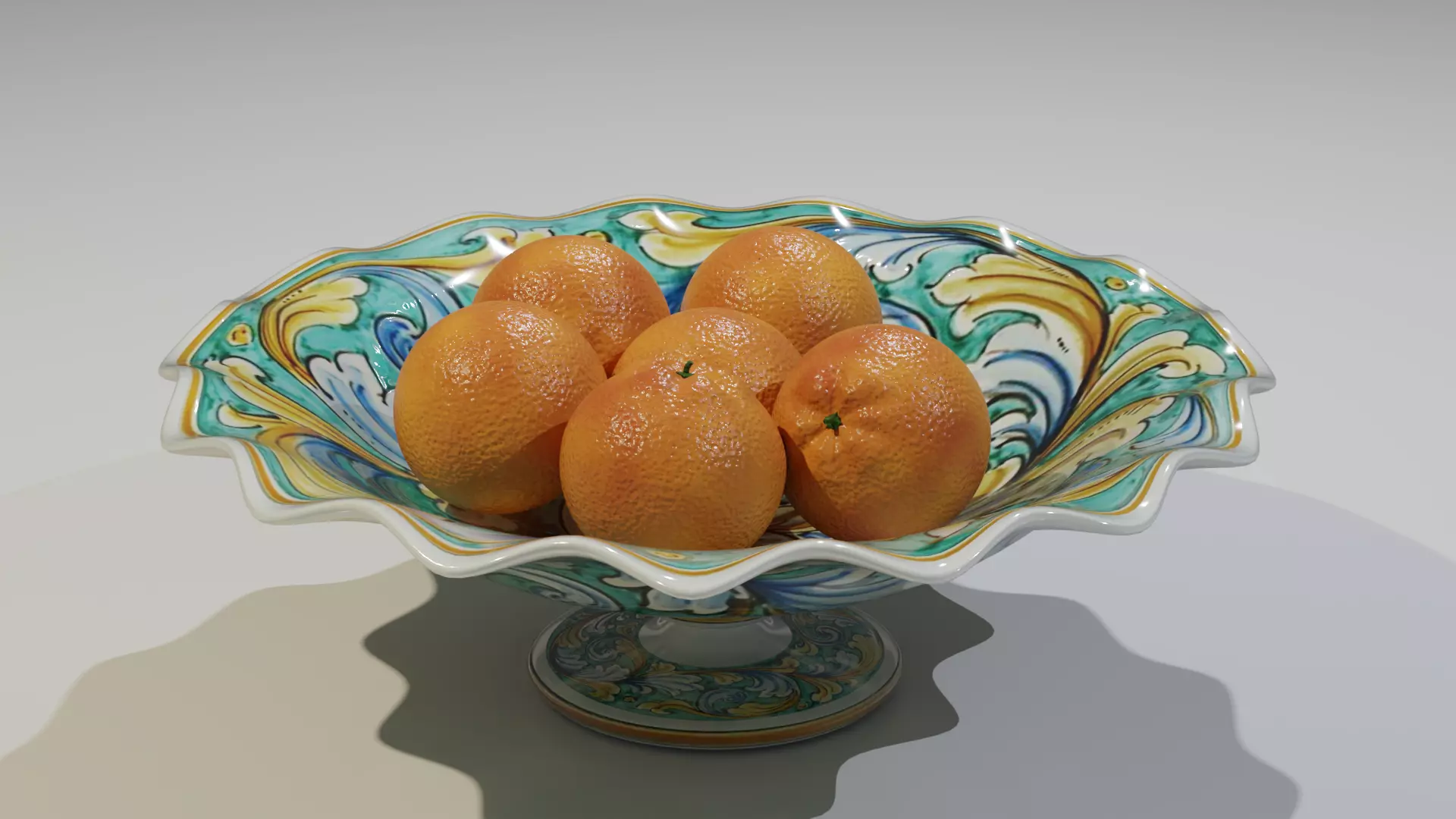 Ceramic centerpiece 3D model_0