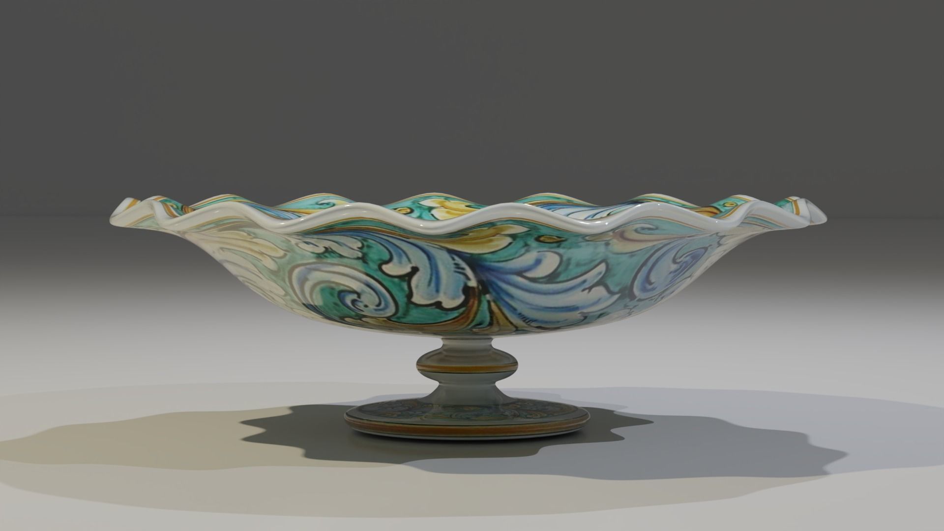 Ceramic centerpiece 3D model_3