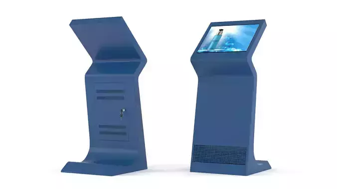 Digital Kiosk 3D model