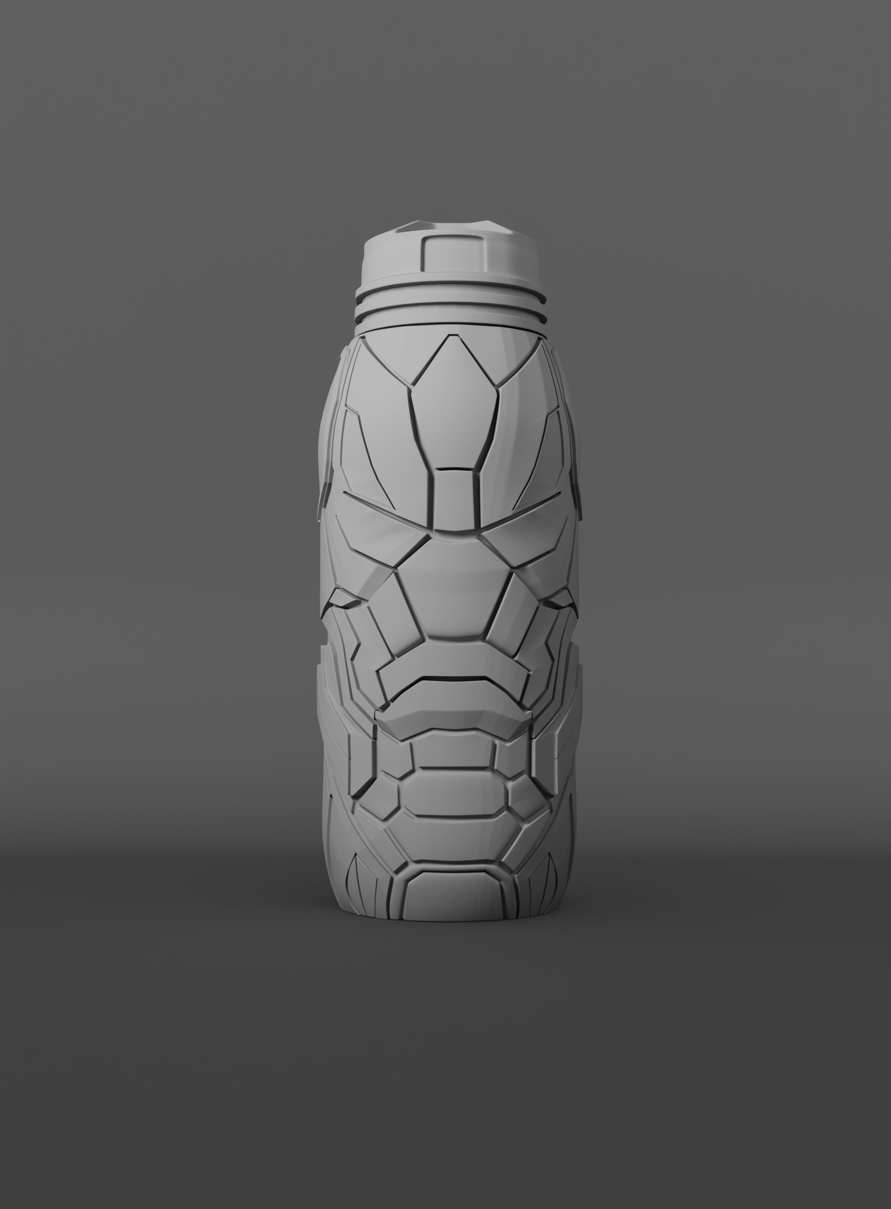 Iron Man Bottle 3D printable model 3D print model_1