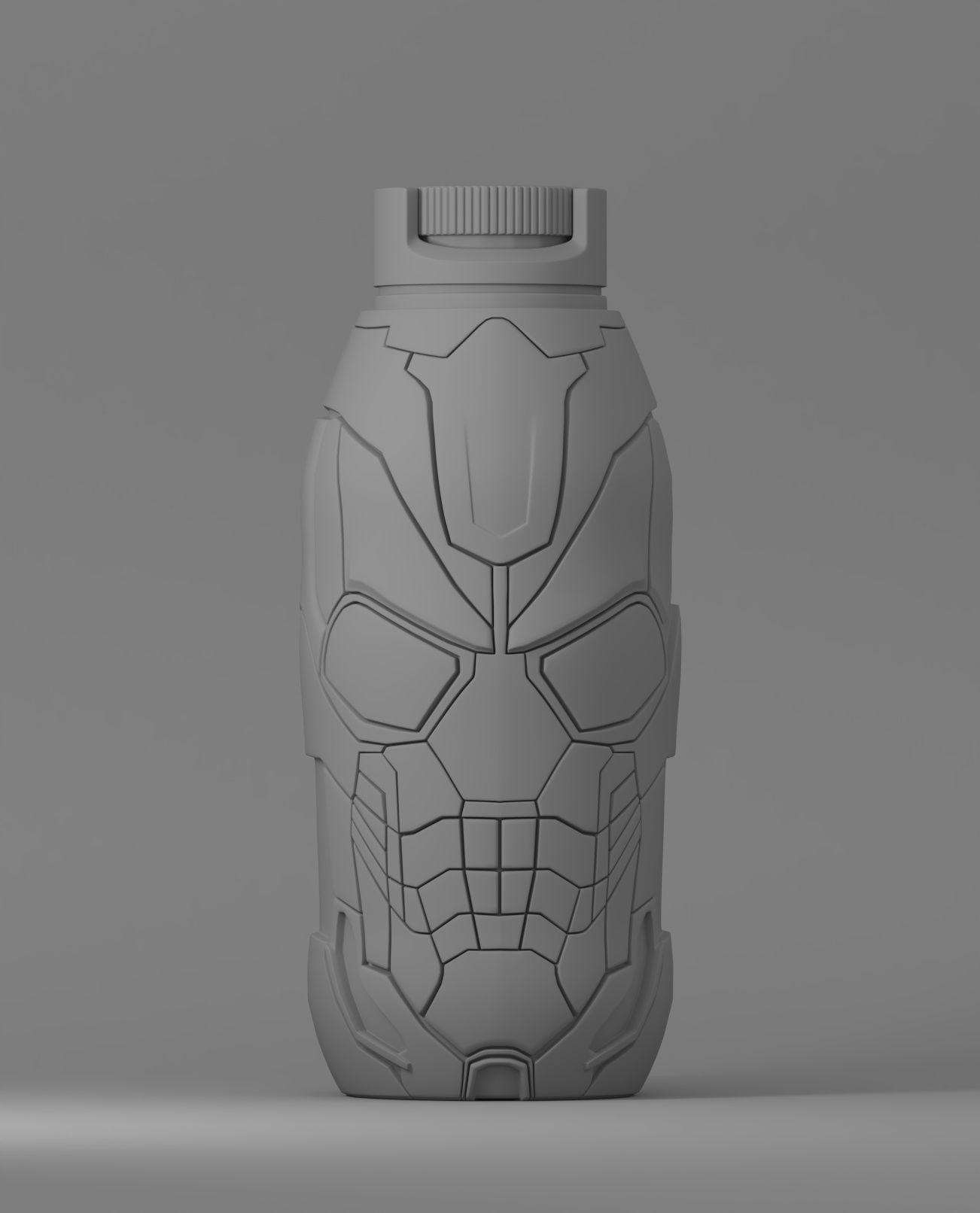 Iron Man Bottle 3D printable model 3D print model_3