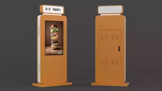 Digital Kiosk 3D model