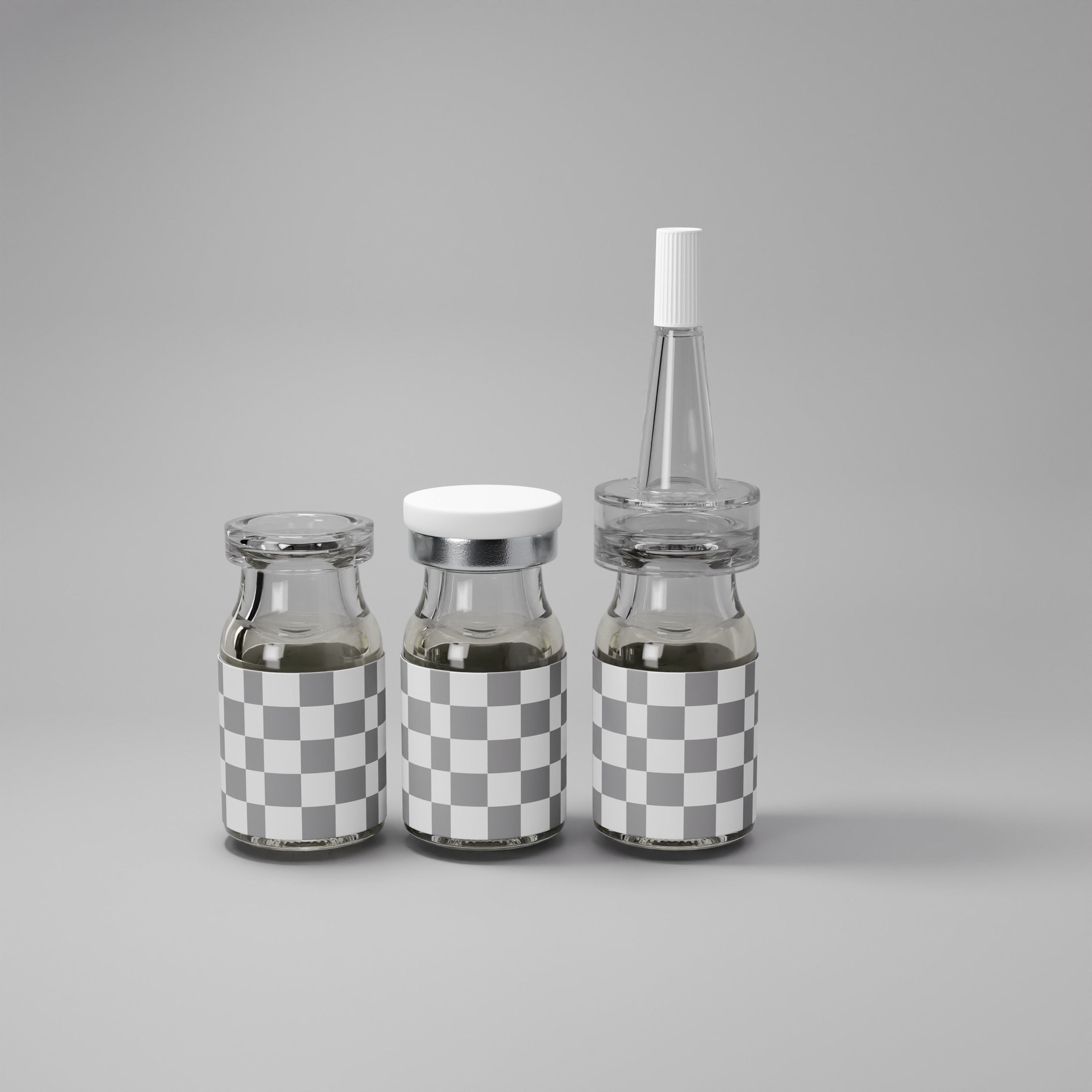 HIGH QUALITY SERUM BOTTLE 3D model_1