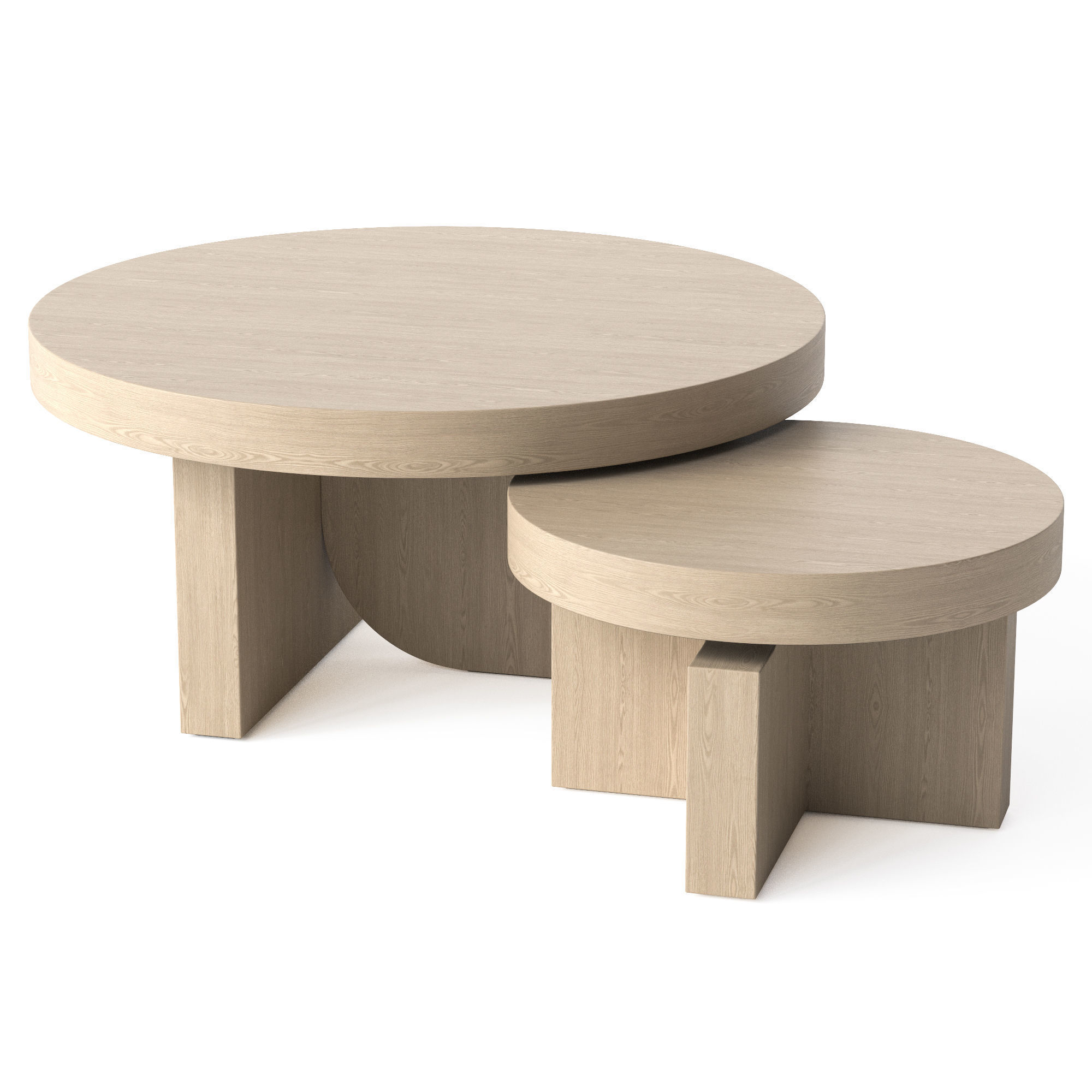 Nienkamper Beam Coffee Tables 3D model_1