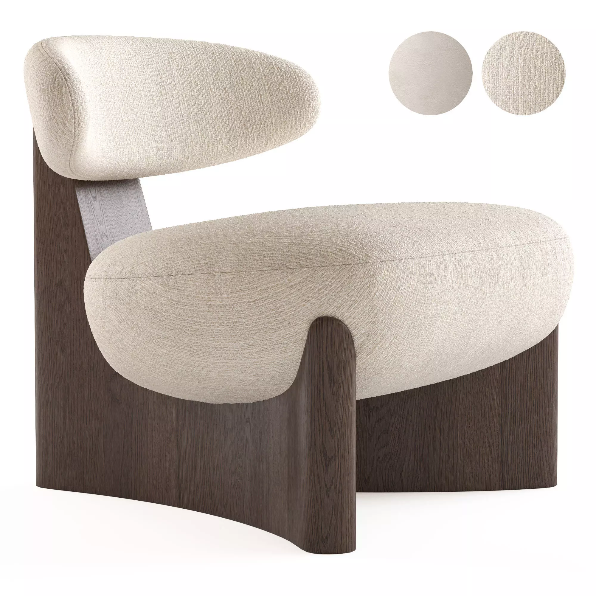 Enne Gobi armchair 3D model