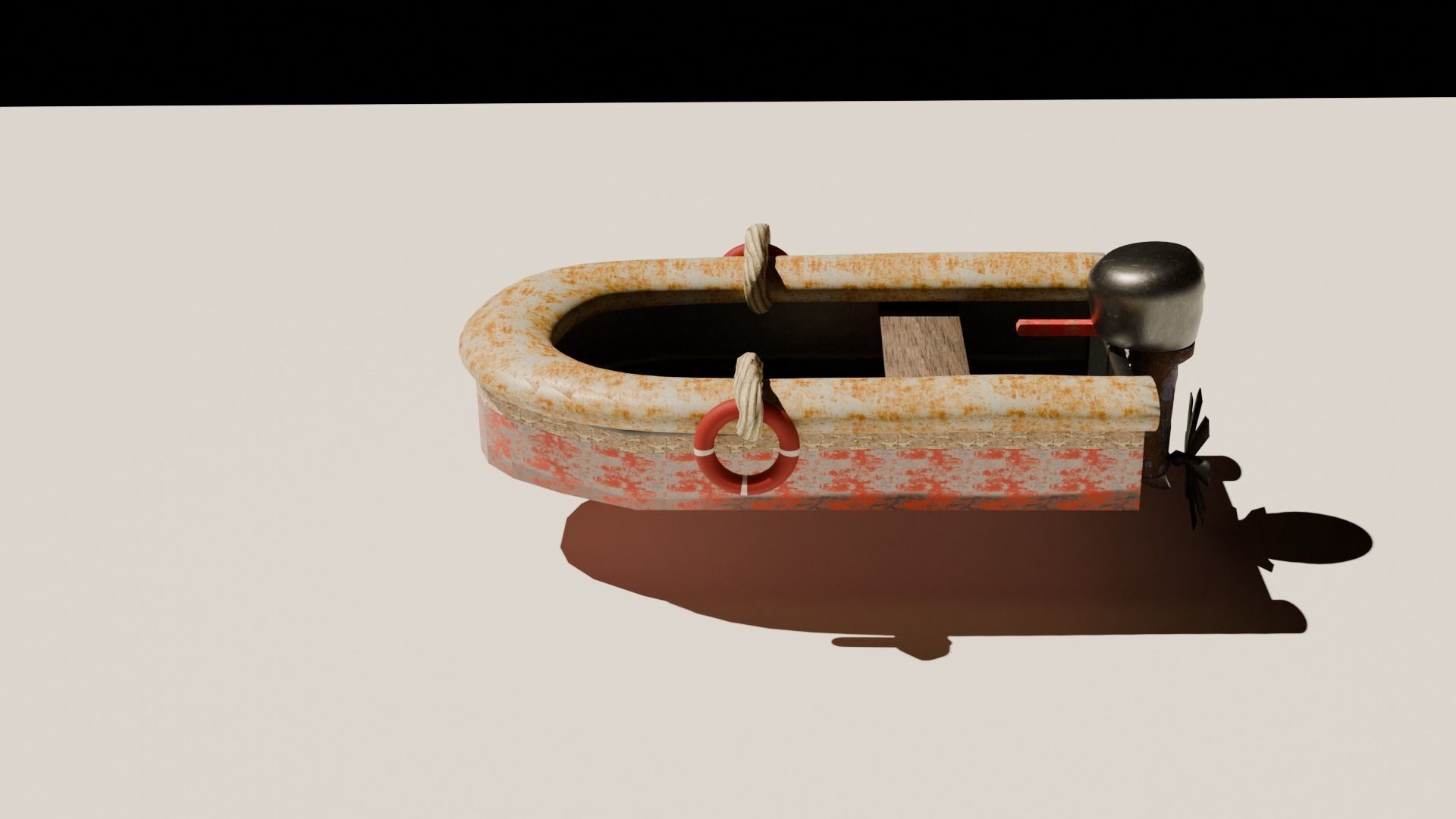 Sea Boat 3D print model_2