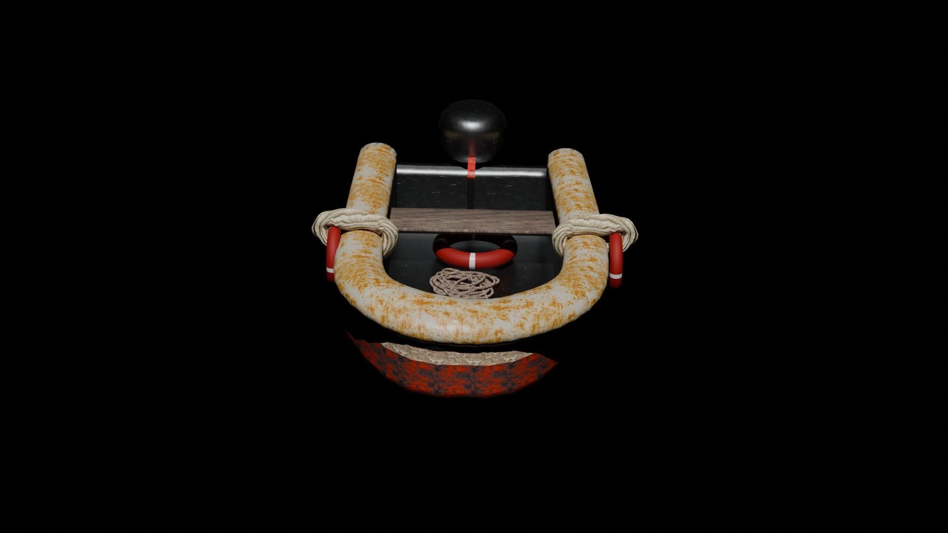 Sea Boat 3D print model_1