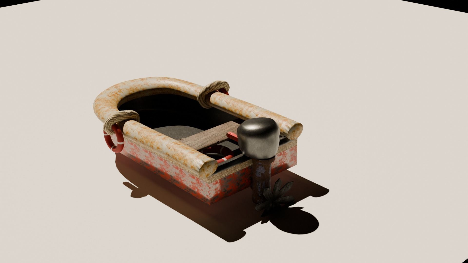 Sea Boat 3D print model_3