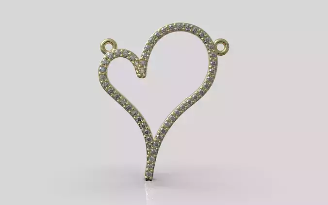 Heart pendant model 930