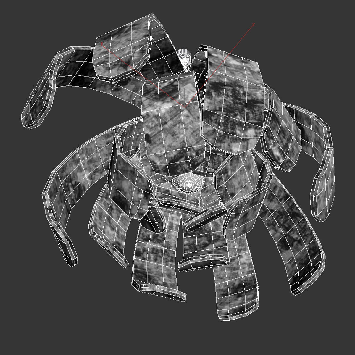 Suspension Model Artichoke by Carlo Nason for Mazzega 3D model_6