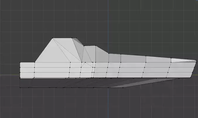 XSV 17 Boat Detailed 3D Model for Printing and Animation