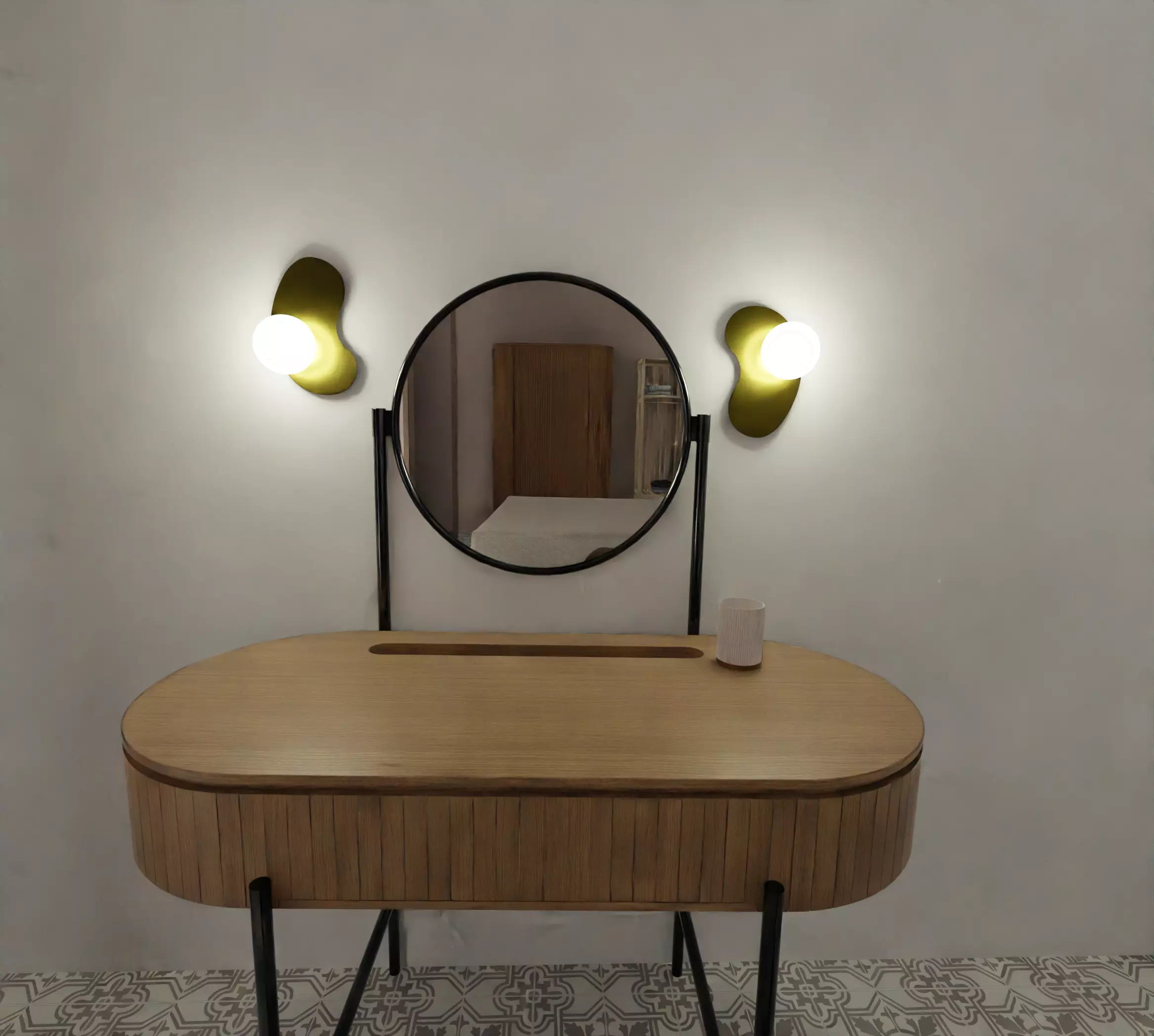 wall lamp SKLUM Travis Free 3D model