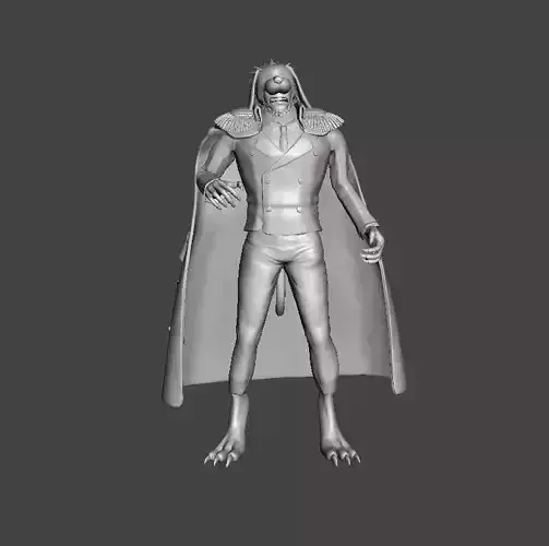 Vice Admiral Dalmatian 3D Model 3D print model
