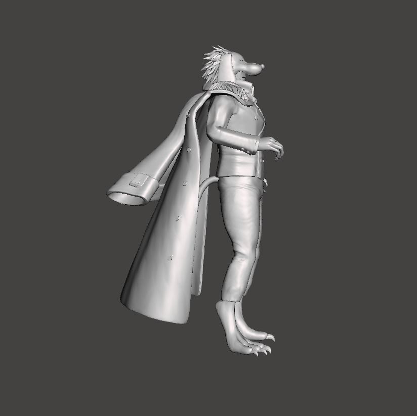 Vice Admiral Dalmatian 3D Model 3D print model_1